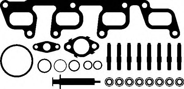 Set montaj turbina VW POLO (6R, 6C) (2009 - 2016) ELRING 244.441