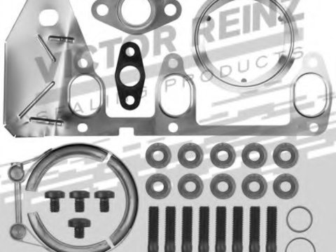 Set montaj turbocompresor 04-10171-01 VICTOR REINZ pentru Seat Ibiza Seat Cordoba Skoda Praktik Skoda Roomster Skoda Fabia