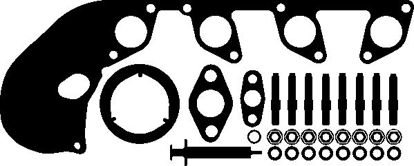 Set montaj turbocompresor 332 380 ELRING pentru Vw Passat Vw Golf Vw Rabbit Seat Leon Seat Altea Audi A3 Vw Touran Vw Jetta Vw Vento Seat Toledo Skoda Octavia