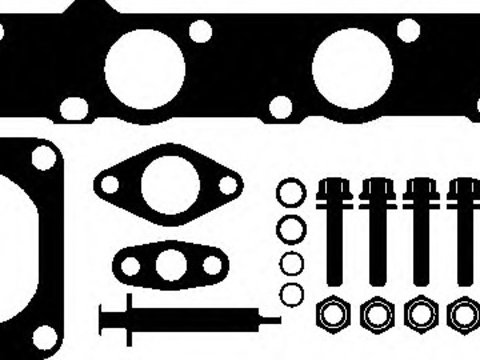 Set montaj turbocompresor 734 820 ELRING pentru Ford Mondeo