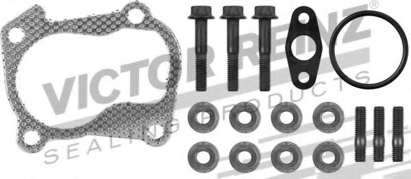 Set montaj, turbocompresor AUDI 90 (8C, B4), AUDI 80 Avant (8C, B4), SEAT CORDOBA limuzina (6K1, 6K2) - REINZ 04-10049-01