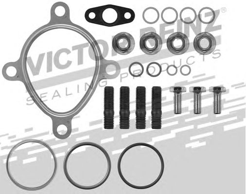 Set montaj turbocompresor AUDI A4 (8D2, B5) - Cod intern: W20053469 - LIVRARE DIN STOC in 24 ore!!!