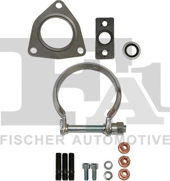 Set montaj, turbocompresor CITROËN C5 II (RC_), Hatchback, 08.2004 - FA1 KT210080