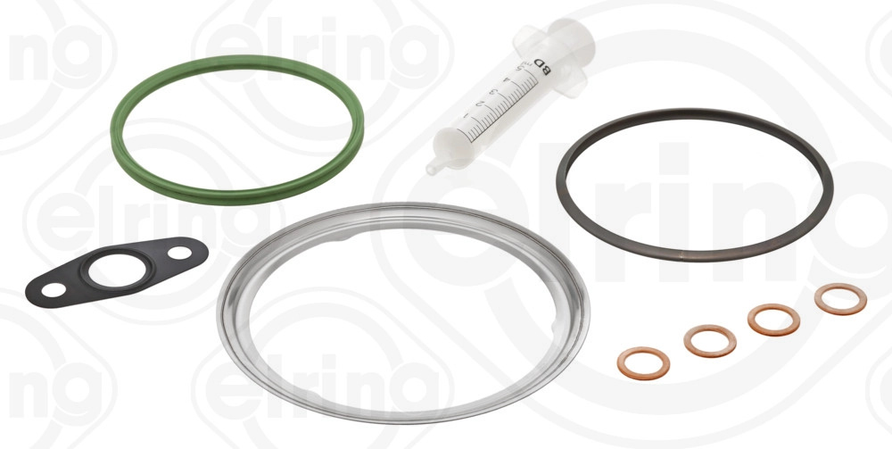 Set montaj, turbocompresor ELRING 452.390 pentru masina BMW X6 (E71, E72) 2010 2011 2012 2013 2014