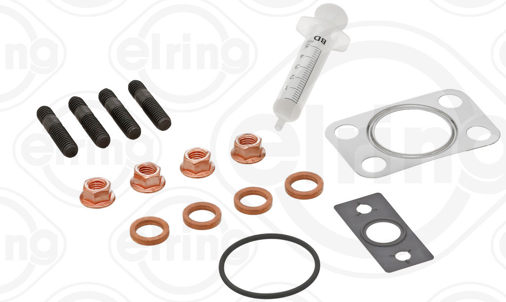 Set montaj turbocompresor # Fiat Scudo 2007 2008 2009 2010 2011 2012 2013 2014 2015 2016 2017 2018 2019 2020 2021 2022 2023 2024 2025 # 714 600 # ELRING