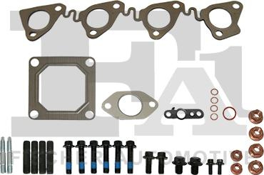 Set montaj, turbocompresor FORD FOCUS (DAW, DBW), 