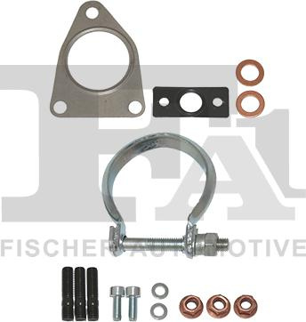 Set montaj, turbocompresor FORD FOCUS II (DA_, HCP, DP), Hatchback, 07.2004 - 09.2013 FA1 KT210011