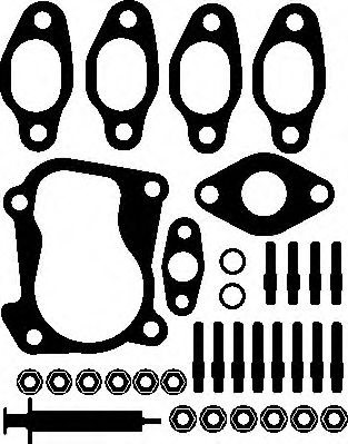 Set montaj, turbocompresor FORD GALAXY (WGR) (1995 - 2006) ELRING 735.570 piesa NOUA