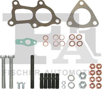 Set montaj, turbocompresor HYUNDAI H-1 (A1), Van, 10.1997 - 04.2008 FA1 KT740020