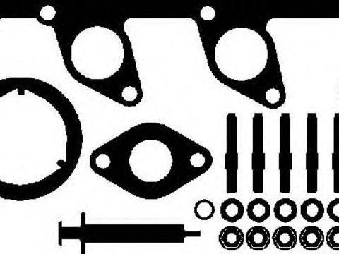 Set montaj, turbocompresor JEEP COMPASS (MK49) (2006 - 2016) ELRING 740.790 piesa NOUA