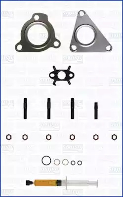 Set montaj turbocompresor JTC11037 AJUSA pentru Volvo S40 Mitsubishi Carisma Renault Laguna Renault Megane Renault ScEnic Renault Grand