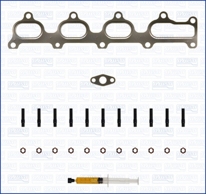 Set montaj, turbocompresor (JTC11545 AJUSA) CHEVROLET,HOLDEN,OPEL,VAUXHALL