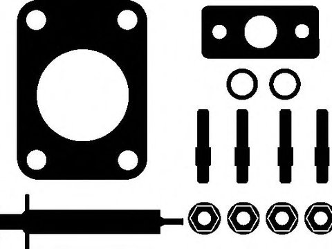 Set montaj, turbocompresor LANCIA PHEDRA (179) (2002 - 2010) ELRING 745.120 piesa NOUA