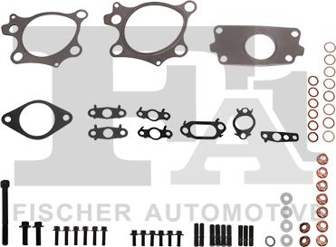 Set montaj, turbocompresor MAZDA 6 (GJ, GL), Turism, 08.2012 - FA1 KT780100