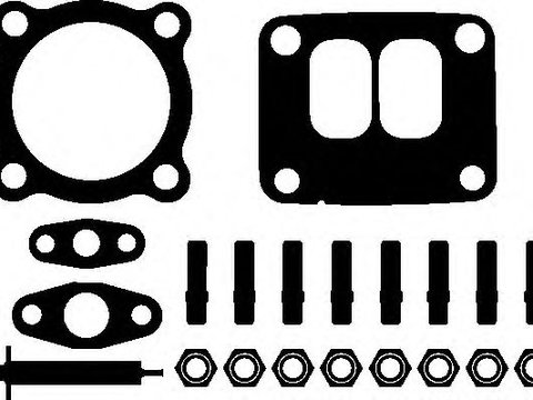 Set montaj, turbocompresor MERCEDES-BENZ ATEGO 2 (2004 - 2016) ELRING 715.640