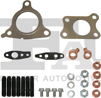 Set montaj, turbocompresor NISSAN MURANO II (Z51), Crossover, 10.2007 - 09.2014 FA1 KT750150