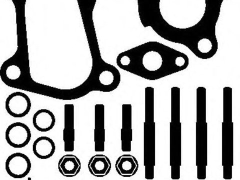 Set montaj, turbocompresor OPEL CORSA C caroserie (F08, W5L) (2000 - 2016) ELRING 736.930