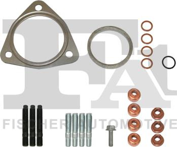 Set montaj, turbocompresor PEUGEOT 207 (WA_, WC_), Hatchback, 02.2006 - 12.2015 FA1 KT100100