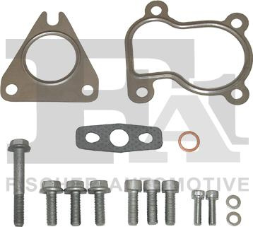 Set montaj, turbocompresor PEUGEOT 306 (7A, 7C, N3, N5), Hatchback, 01.1993 - 10.2003 FA1 KT210110