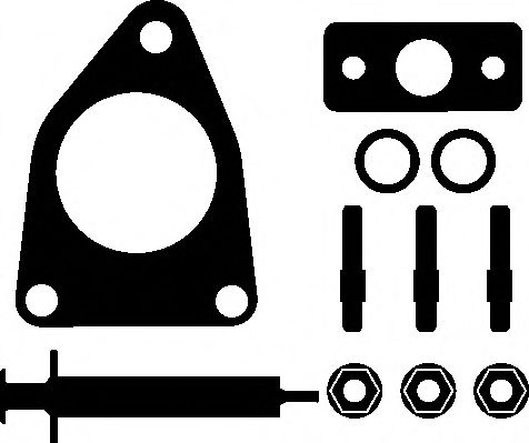 Set montaj, turbocompresor PEUGEOT 508 (2010 - 2016) ELRING 714.640
