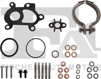 Set montaj, turbocompresor RENAULT TALISMAN (LP_), Sedan, 06.2015 - FA1 KT120690