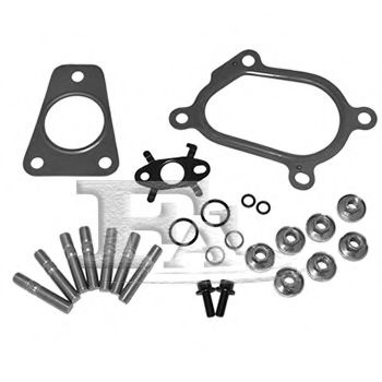 Set montaj, turbocompresor RENAULT TRAFIC II bus (JL) (2001 - 2014) FA1 KT220015 piesa NOUA
