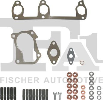 Set montaj, turbocompresor SKODA FABIA I Praktik (6Y5), Furgon/Estate, 01.2000 - 12.2007 FA1 KT110100