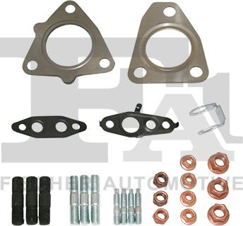 Set montaj, turbocompresor TOYOTA PREVIA II (_R3_), Dubita, 02.2000 - 02.2006 FA1 KT770020