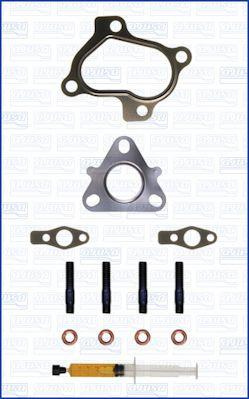 Set montaj. turbocompresor Turbocharger assembly kit with gaskets MITSUBISHI L200 - TRITON 2.5D 11.05-12.15 MITSUBISHI L200 / TRITON (KA_T, KB_T), Cadru de sprijin, 03.2006 - 12.2015 Ajusa JTC11593