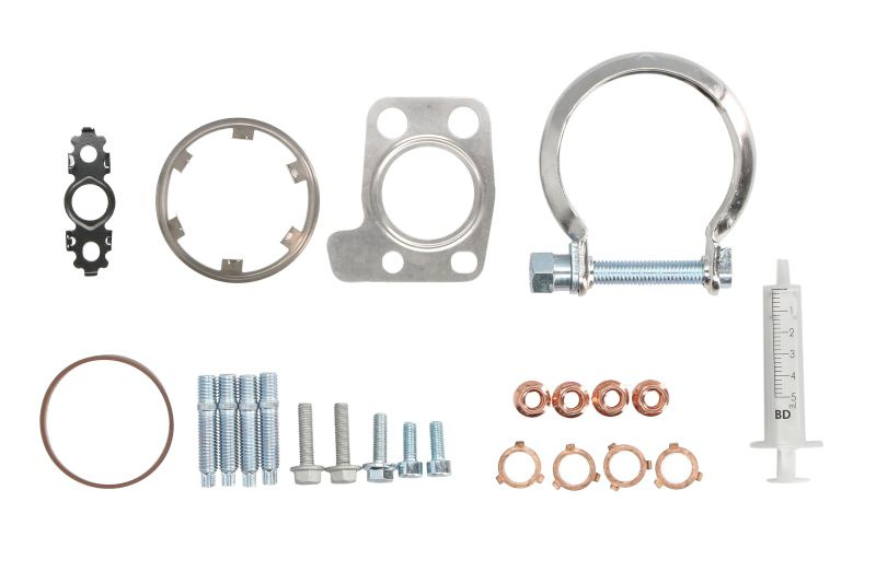 Set montaj, turbocompresor Turbocharger assembly kit set DS DS 3 DS 4 CITROEN BERLINGO BERLINGO MULTISPACE BERLINGO/MINIVAN C3 AIRCROSS II C3 II C3 III C3 PICASSO C4 CACTUS C4 GRAND PICASSO II 1.6 d 04.14- EVORON EVMK0261