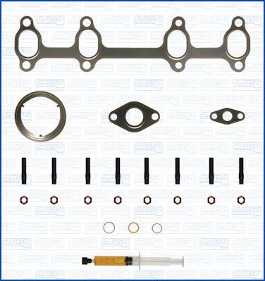 Set montaj. turbocompresor Turbocharger assembly kit with gaskets AUDI A3 SEAT ALTEA ALTEA XL LEON TOLEDO III SKODA OCTAVI VW MULTIVAN V (7HM, 7HN, 7HF, 7EF, 7EM, 7EN), Dubita, 04.2003 - 08.2015 Ajusa JTC11378