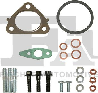 Set montaj, turbocompresor VOLVO S40 II (544), Sedan, 12.2003 - 12.2012 FA1 KT550050
