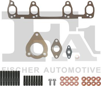 Set montaj, turbocompresor VW CADDY III (2KA, 2KH, 2CA, 2CH), Box/MPV, 03.2004 - 05.2015 FA1 KT110025