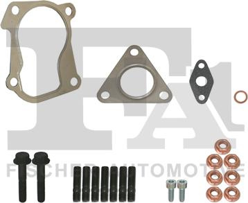 Set montaj, turbocompresor VW CADDY III (2KA, 2KH, 2CA, 2CH), Box/MPV, 03.2004 - 05.2015 FA1 KT110180