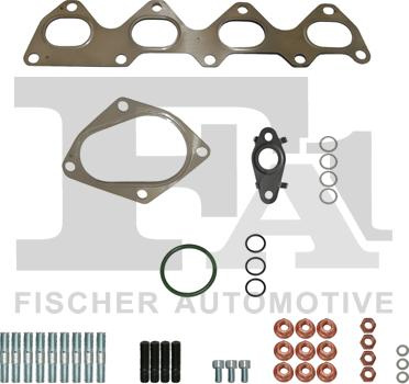 Set montaj, turbocompresor VW GOLF V Variant (1K5), Turism, 01.2007 - 07.2009 FA1 KT110640