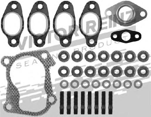 Set montaj, turbocompresor VW SHARAN (7M8, 7M9, 7M6), FORD GALAXY (WGR), SEAT ALHAMBRA (7V8, 7V9) - REINZ 04-10016-01