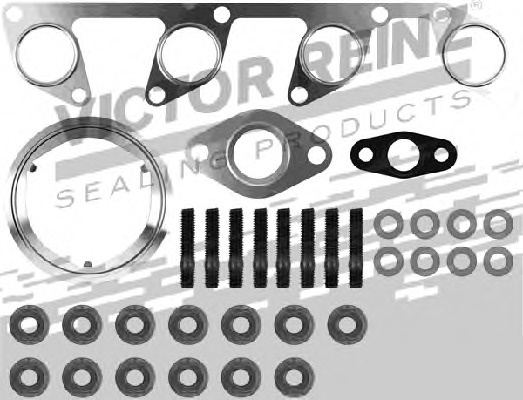 Set montaj turbocompresor # Vw Touran 2003 2004 2005 2006 2007 2008 2009 2010 # 04 10050 01 # VICTOR REINZ