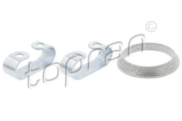 Set montare toba esapament Topran VW PASSAT B3/B4 (3A2, 35I) 1988-1996 - 102 539