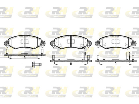 Set placute de frana 2702 12 ROADHOUSE pentru Opel Agila