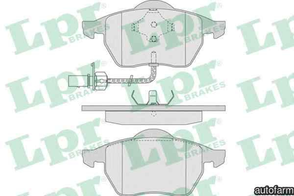 Set placute de frana AUDI A4 Avant 8ED B7 LPR 05P790