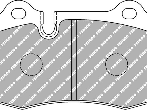 Set placute de frana FCP1348R FERODO RACING pentru Seat Ibiza Seat Cordoba Seat Leon Ford Focus Peugeot 208