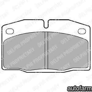 Set placute de frana OPEL CORSA A TR (91_, 92_, 96_, 97_) DELPHI LP415