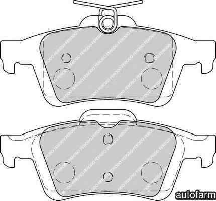 Set placute de frana SAAB 9-3 combi FERODO FDB1931