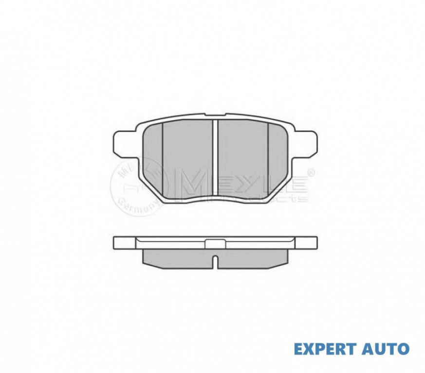 Set placute de frana Toyota URBAN CRUISER (NSP1_, NLP1_, ZSP1_, NCP11_) 2007-2016 #2 0252461015W