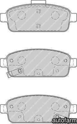 Set placute de frana VAUXHALL ASTRA Mk VI J Sports Tourer FERODO FDB4265
