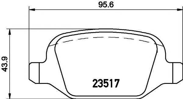 Set placute frana ALFA ROMEO 147 (937) - Cod intern: W20059453 - LIVRARE DIN STOC in 24 ore!!!