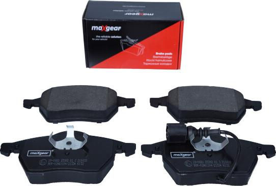 Set placute frana AUDI A3 (8L1) Hatchback, 09.1996 - 09.2006 Maxgear 19-0661
