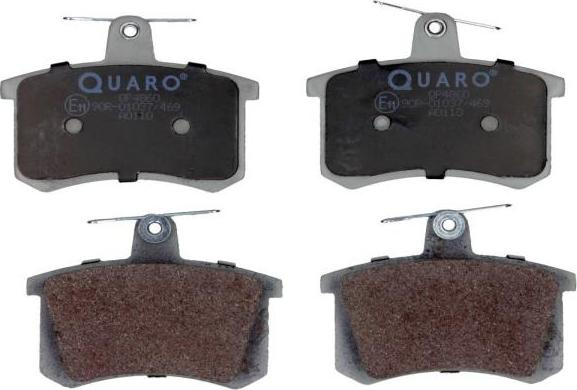 Set placute frana AUDI A4 (8D2, B5), Sedan, 11.1994 - 12.2001 QUARO QP4860