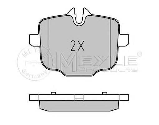 Set placute frana BMW 6 cupe (F13) - Cod intern: W