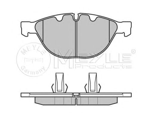 Set placute frana BMW 7 (E65, E66, E67) - Cod intern: W20120687 - LIVRARE DIN STOC in 24 ore!!!